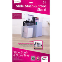 Size #6 - Totally-Tiffany Slide, Stash & Store 3/Pkg