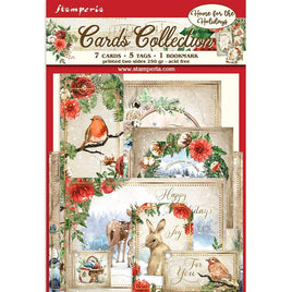 Home For The Holidays - Stamperia Cards Collection