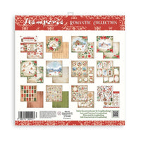 Home For The Holidays, 10 Designs/1 Each - Stamperia Double-Sided Paper Pad 8"X8" 10/Pkg
