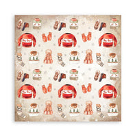 Home For The Holidays, 10 Designs/1 Each - Stamperia Double-Sided Paper Pad 8"X8" 10/Pkg