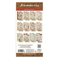 Home For The Holidays, 10 Designs/1 Each - Stamperia Collectables Double-Sided Paper 6"X12" 10/Pkg