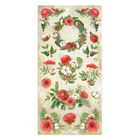Home For The Holidays, 10 Designs/1 Each - Stamperia Collectables Double-Sided Paper 6"X12" 10/Pkg