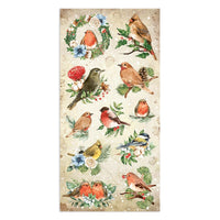 Home For The Holidays, 10 Designs/1 Each - Stamperia Collectables Double-Sided Paper 6"X12" 10/Pkg