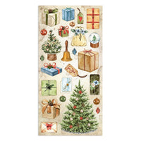 Home For The Holidays, 10 Designs/1 Each - Stamperia Collectables Double-Sided Paper 6"X12" 10/Pkg