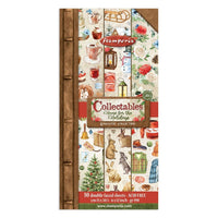 Home For The Holidays, 10 Designs/1 Each - Stamperia Collectables Double-Sided Paper 6"X12" 10/Pkg