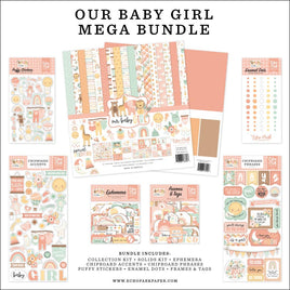 Our Baby Girl - Echo Park Mega Bundle Collection Kit 12"X12"