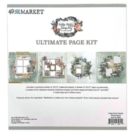 Vintage Artistry Tranquility - 49 And Market Ultimate Page Kit
