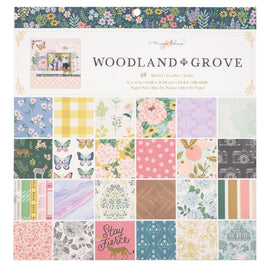 Maggie Holmes Woodland Grove - American Crafts Single-Sided Paper Pad 12"X12"