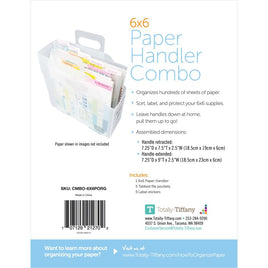 6"X6" - Totally-Tiffany Paper Handler Combo