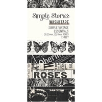 Simple Vintage Essentials Washi Tape 5/Pkg