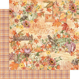 Hello Pumpkin - Hello Pumpkin Double-Sided Cardstock 12"X12"