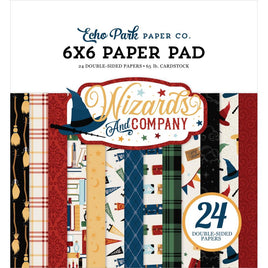 Wizards & Company - Echo Park Double-Sided Paper Pad 6"X6" 24/Pkg