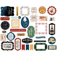 Icons, Wizards & Company- Echo Park Cardstock Ephemera 33/Pkg