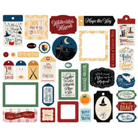 Frames & Tags, Wizards & Company - Echo Park Cardstock Ephemera 33/Pkg