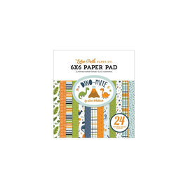 Dino-Mite - Echo Park Double-Sided Paper Pad 6"X6" 24/Pkg