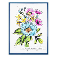 Pressed Bouquet 1/Pkg - Spellbinders BetterPress Letterpress System Press Plates
