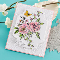 Butterfly Bouquet 1/Pkg - Spellbinders BetterPress Letterpress System Press Plates