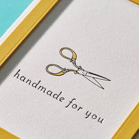 Handmade For You Icons 7/Plates & 3/Dies - Spellbinders BetterPress Letterpress Press Plates & Dies Set