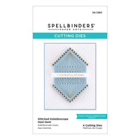 Stitched Kaleidoscope - Hexi Gems - Spellbinders Etched Dies From The Hexi-Gems Collection