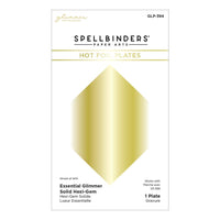 Hexi Gem - Spellbinders Glimmer Hot Foil Plate