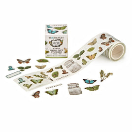 Nature Study Wings - 49 And Market Washi Sticker Roll