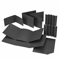 Black - 49 And Market Create-An-Album Wide Book Pages