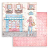 Oh La La - Stamperia Double-Sided Paper Pad 12"X12" 10/Pkg