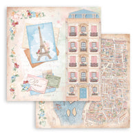 Oh La La - Stamperia Double-Sided Paper Pad 12"X12" 10/Pkg
