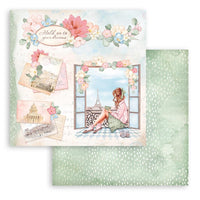 Oh La La - Stamperia Double-Sided Paper Pad 8"X8" 10/Pkg