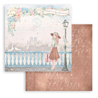 Oh La La - Stamperia Double-Sided Paper Pad 8"X8" 10/Pkg