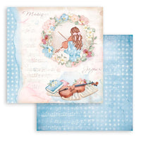 Oh La La - Stamperia Double-Sided Paper Pad 12"X12" 10/Pkg