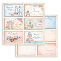 Oh La La - Stamperia Double-Sided Paper Pad 8"X8" 10/Pkg