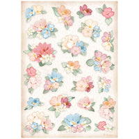 Oh La La - Stamperia Assorted Rice Paper A4 6/Sheets