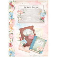 Oh La La - Stamperia Assorted Rice Paper A4 6/Sheets