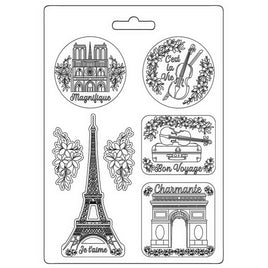 Oh La La - Tour Eiffel - Stamperia Soft Maxi Mould 8.5"X11.5"