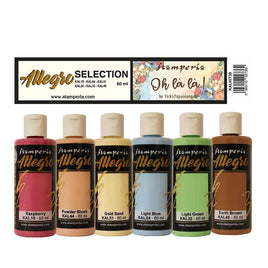 Oh La La - Stamperia Allegro Paint Set 6/Pkg