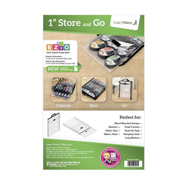 9.5"X11.5"X1" - Totally Tiffany Single-Sided Stamp Store And Go Bag