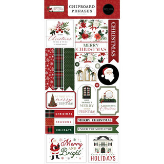 A Wonderful Christmas - Carta Bella Chipboard 6