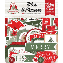Titles & Phrases, Christmas Time - Echo Park Cardstock Ephemera