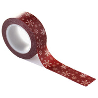 Bright Snowflakes, Christmas Time - Echo Park Washi Tape 30'