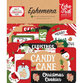 Icons, Have A Holly Jolly Christmas - Echo Park Cardstock Ephemera