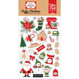 Have A Holly Jolly Christmas - Echo Park Puffy Stickers