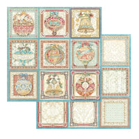 Christmas Greetings - Stamperia Double-Sided Paper Pad 8"X8" 10/Pkg