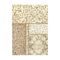 Christmas Greetings - Stamperia Assorted Rice Paper A6 8/Sheets
