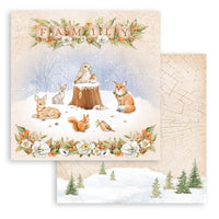 Winter Valley - Stamperia Double-Sided Paper Pad 8"X8" 10/Pkg
