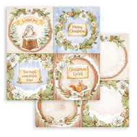 Winter Valley - Stamperia Double-Sided Paper Pad 8"X8" 10/Pkg