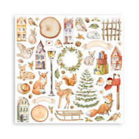 Winter Valley - Stamperia Double-Sided Paper Pad 8"X8" 10/Pkg