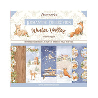 Winter Valley - Stamperia Double-Sided Paper Pad 8"X8" 10/Pkg