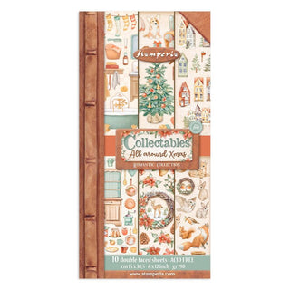 All Around Christmas - Stamperia Collectables Double-Sided Paper 6