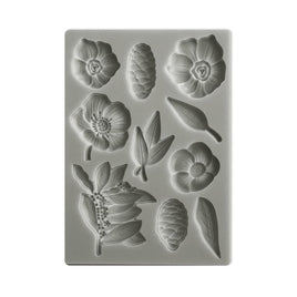Pinecones - Stamperia Silicone Mould A6